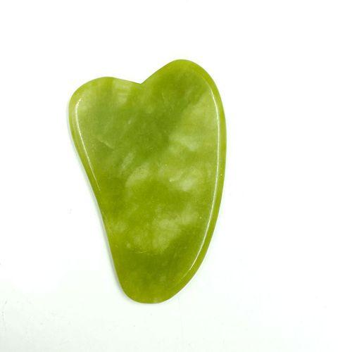 New Natural Jade Stone Gua Sha Massage Board Rose Quartz Guasha Plate Jade Face Massager Scrapers Tools For Face Neck Back Body