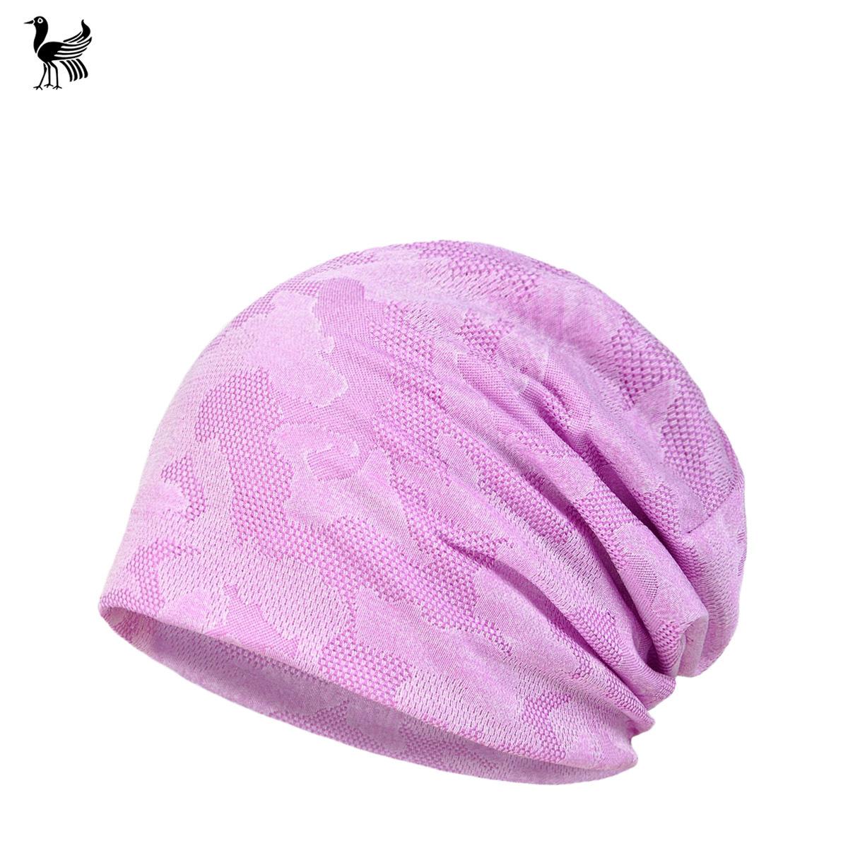 

Спортивная кепка тонкая мужская и женская весна и осень на открытом воздухе бег камуфляжная сетка дышащая потоотделение быстросохнущая мешок головной убор Elastic/Capped светло-фиолетовый