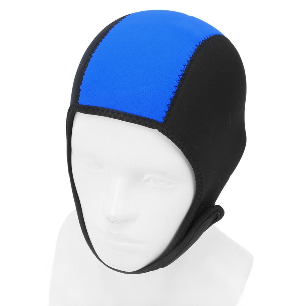 Glugă Costum Neopren Termică Înot Surf Scufundări Glugă Protecție Solară UV Uscare Rapidă pentru Bărbați Femei Negru Albastru