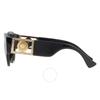 Versace Dark Grey Round Ladies Sunglasses Ve4438bf Gb1 87 52