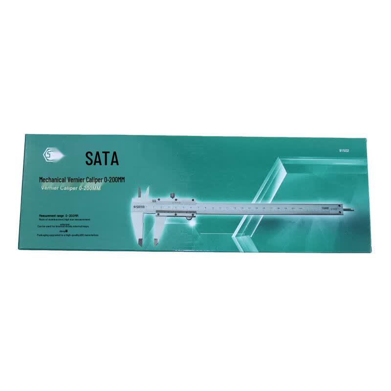 SATA 91502 High Precision Mechanical Vernier Caliper 0-200mm