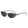 European and American Style Retro Small Frame Sunglasses for Women, High-end Feel, UV Protection Sunglasses