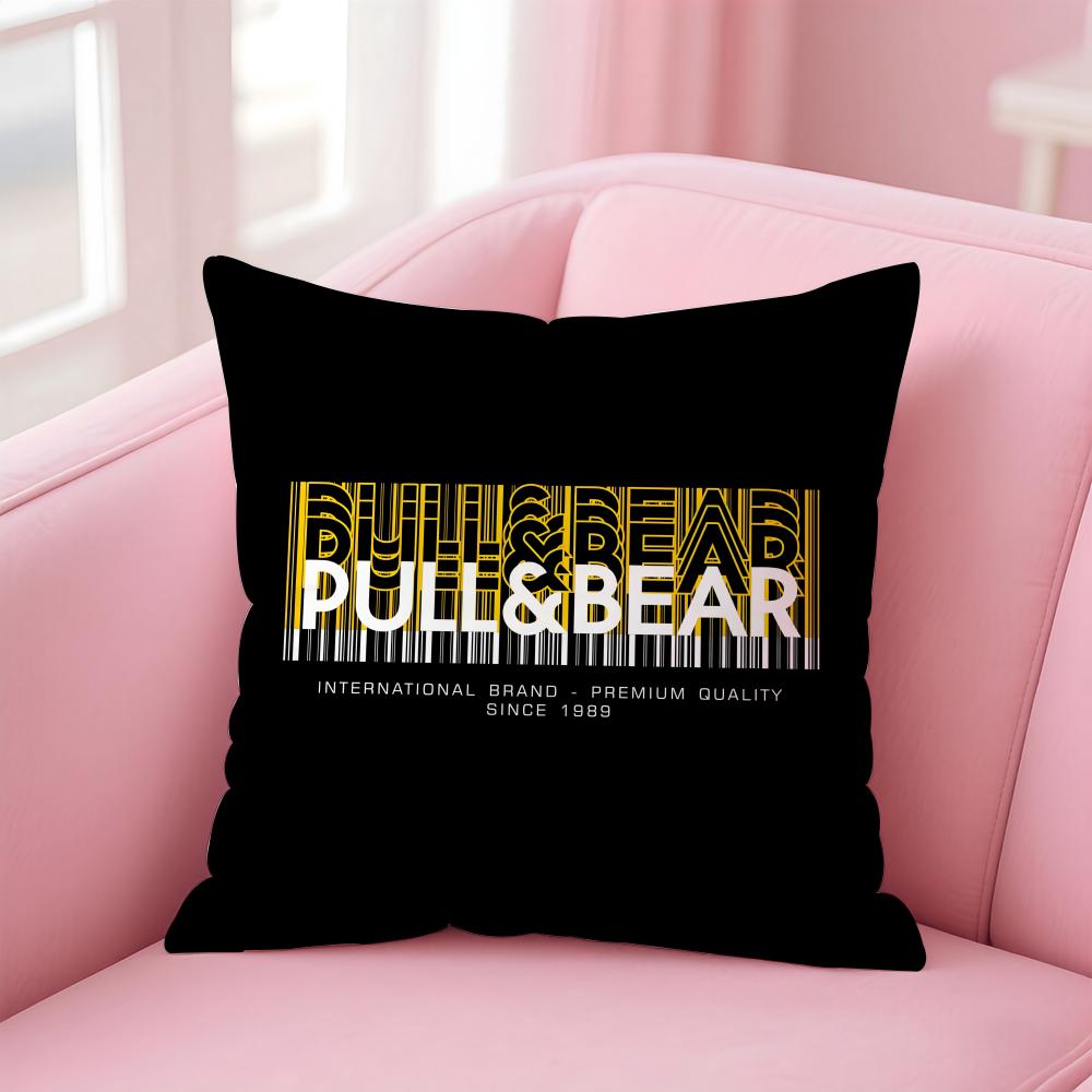 Pull&Bear Cushion Cover Home & Car Multi-Scene Pillow Cover - Reversible, Soft & Durable for Daily Use