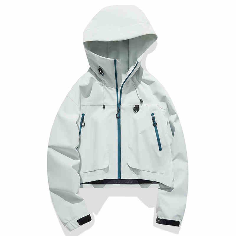 Woodpecker Women's Petite Windproof Jacket - Spring/Autumn Casual Style
