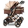 Detachable Twin Dragon & Phoenix Lightweight Folding Stroller for Newborns and Infants
