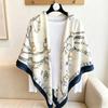Women S 130cm Large Square Scarf For Sun Protection Fashion