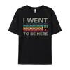 Lustiges PC-Gamer Ich war AFK, um hier zu sein Weg von der Tastatur Rot und Schwarz Grafik T-Shirt für Erwachsene Frühling Herrenbekleidung Angebote