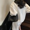 Design Small PU Leather Top-Handle Shoulder Bag for Women 2026 New Trend Fashion Y2K Handbags and Purses Females Bucket Bags