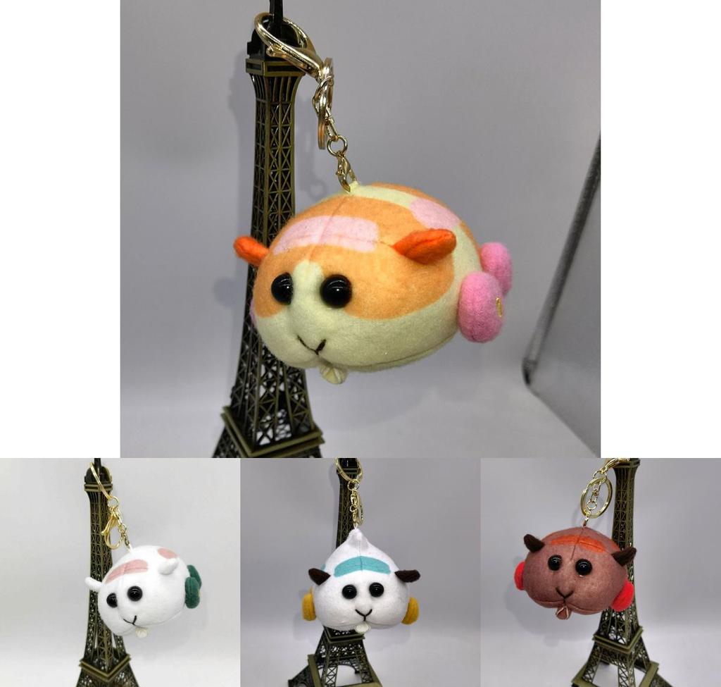 Adorable Pui Pui Molcar Plush Animal Keychain With Soft Stuffed Features
