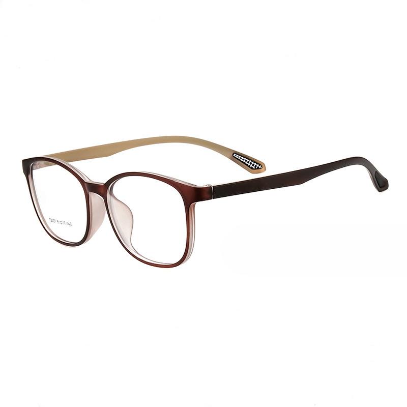 Teenage TR90 Retro Glasses Frame with Small Face Is Super Light, Comfortable and Full-frame Fashion for Students.