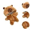 Plush Doll Playsuit Make Your Own Gifts Cute Dolls Accessories for Little Girls Capybara