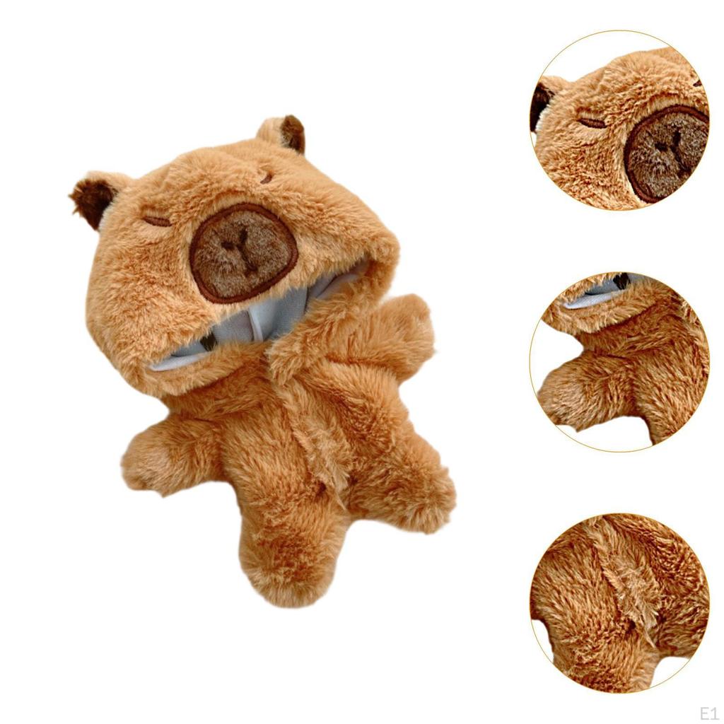 Plush Doll Playsuit Make Your Own Gifts Cute Dolls Accessories for Little Girls Capybara