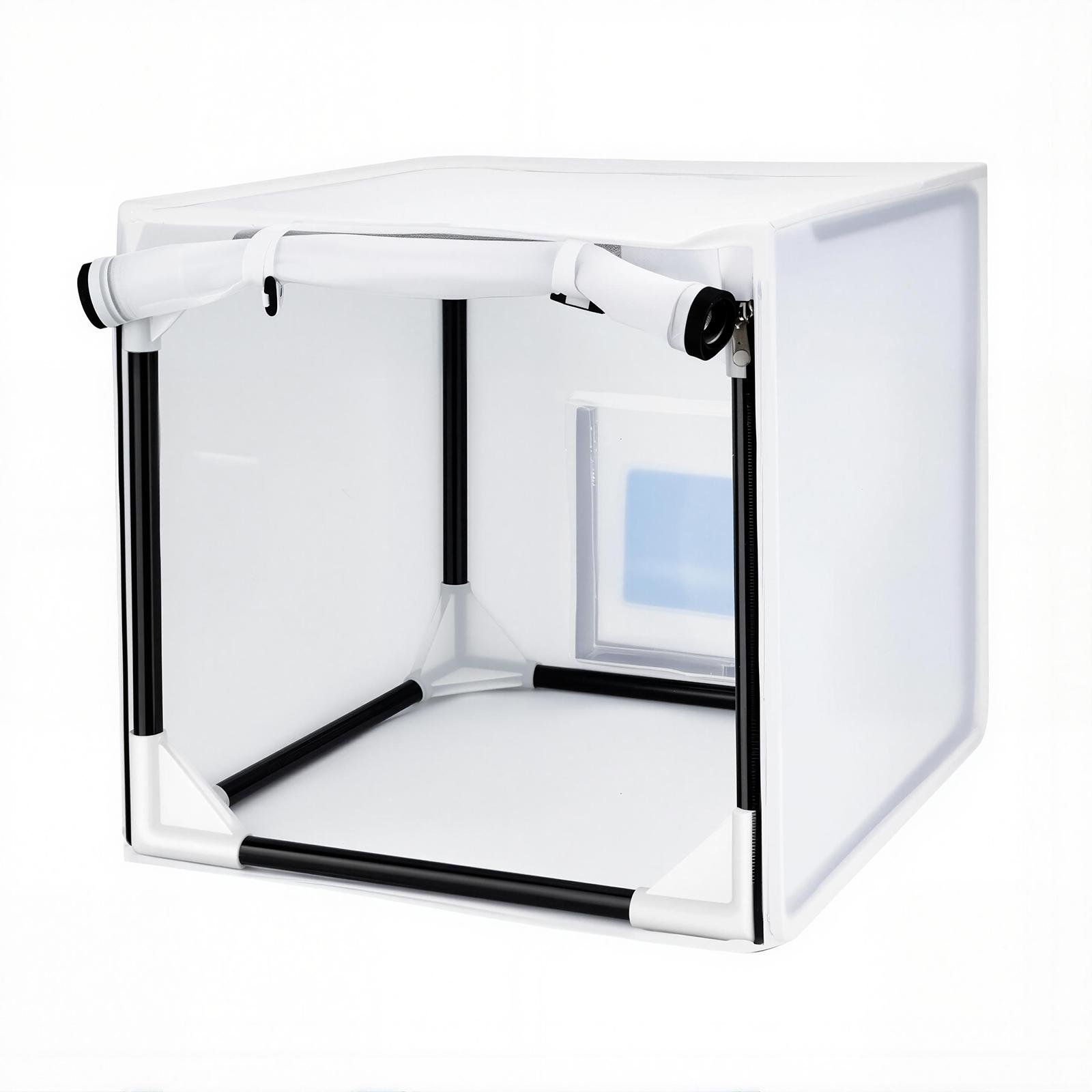 

Airbrush Paint Sprayer Booth,with Filter & Curtain Multipurpose Detachable Painting Tool with Storage Bag Included