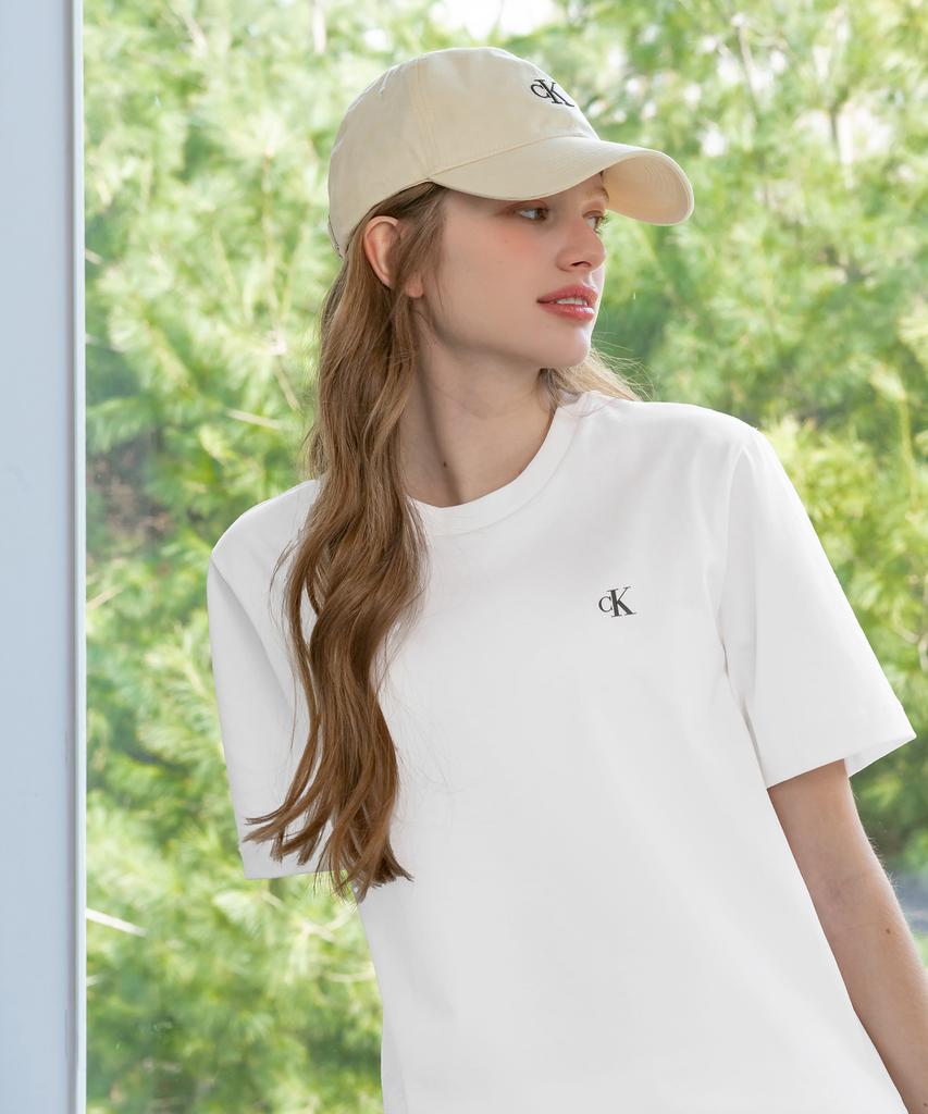 Kaelbinkeullainjin Unisex Small Monogram Logo Ball Cap 4G5002G Yae