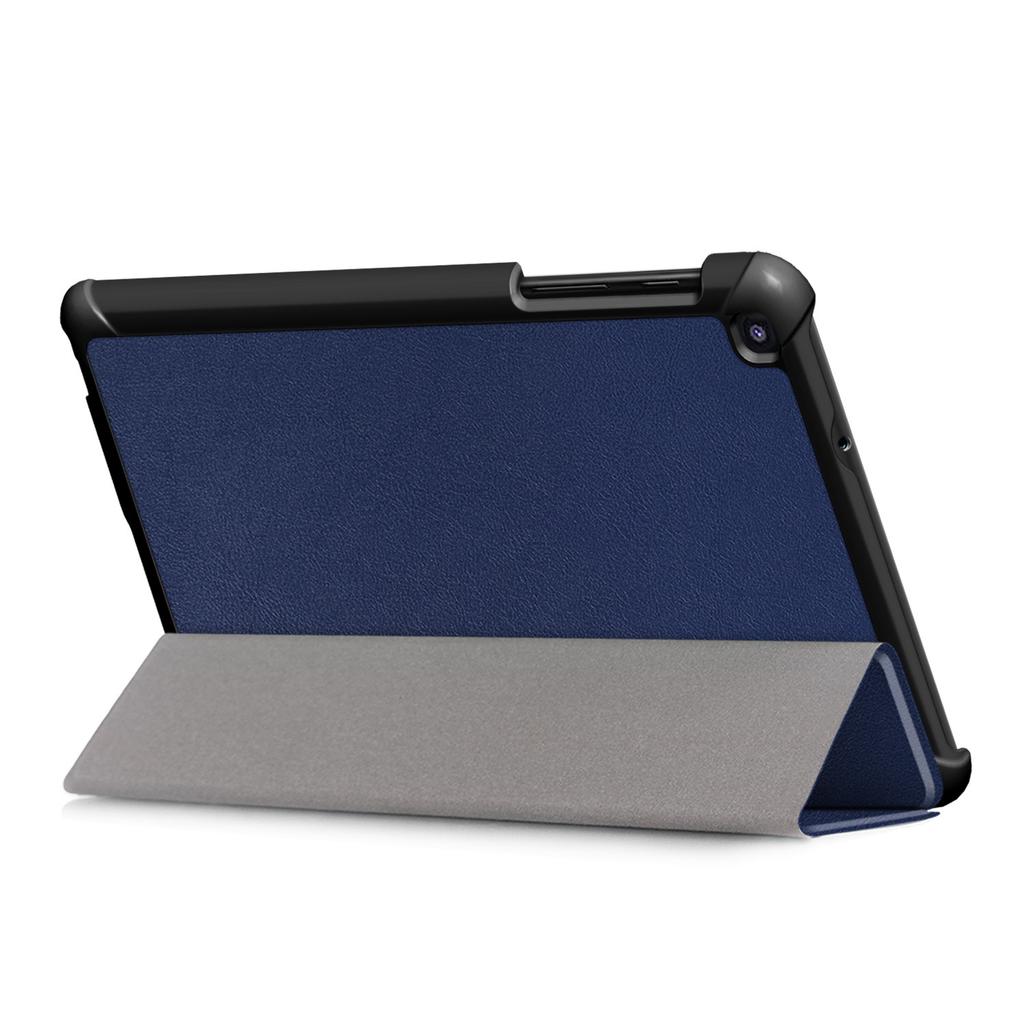 Pro Samsung Galaxy Tab A 8.0 (2019) s S Pen P200 P205PU Kožené Ochranné Pouzdro s Trojitým Stojanem