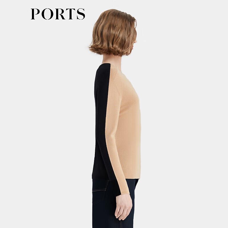 Ports Women's Autumn/Winter Contrast Knit Top
