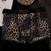 Boxer con Stampa Leopardo Seta Ghiacciata Biancheria Intima Uomo Mutande Uomo in Grafene Traspiranti Comode Mutandine da Uomo Boxer Corti Ultraleggeri Slip