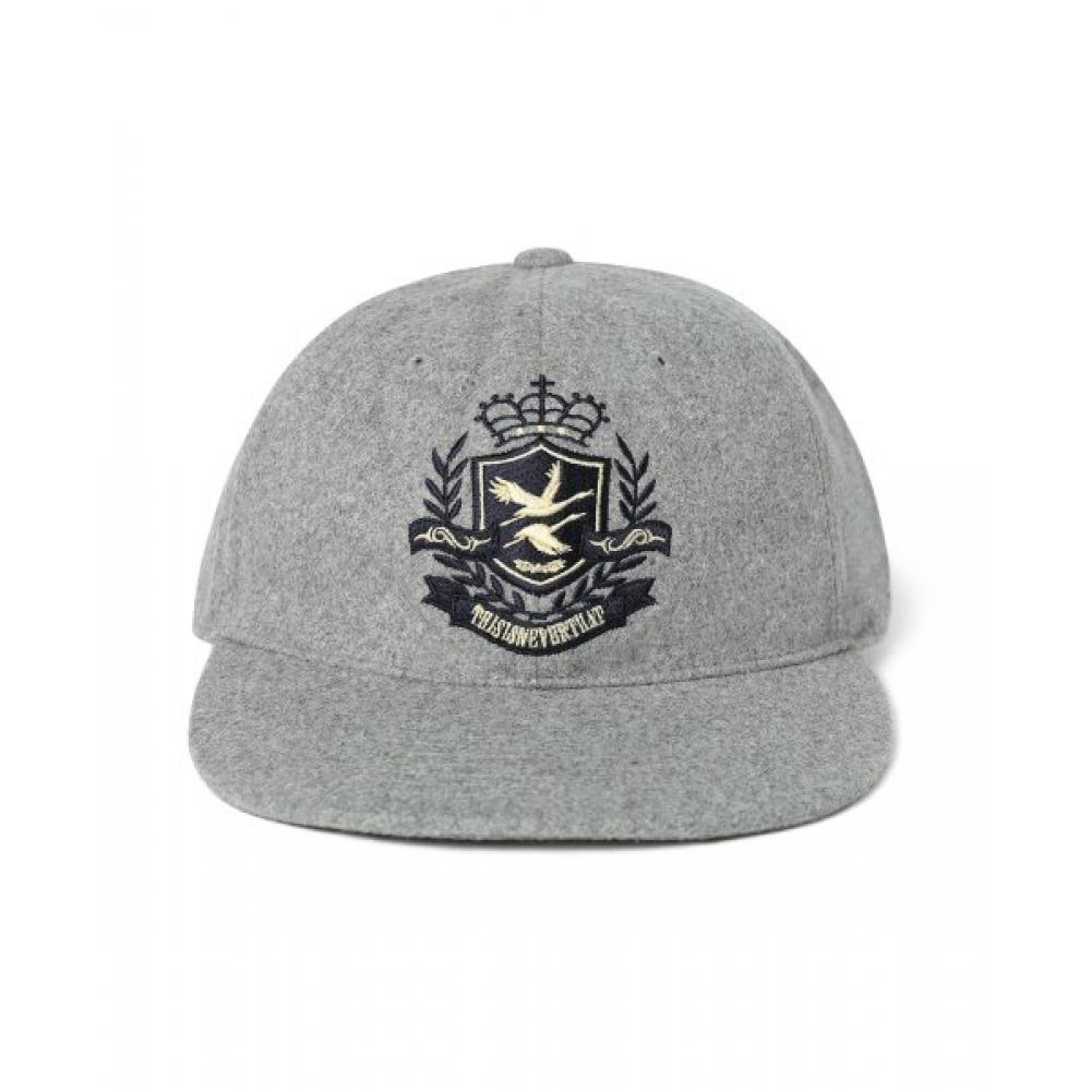 This Isneverthat  ThisIsneverthat  Wool Crest Cap Grey