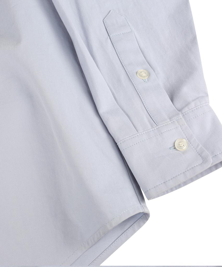 NODU L/S Bio High-Density Cotton Shirt [Sora]