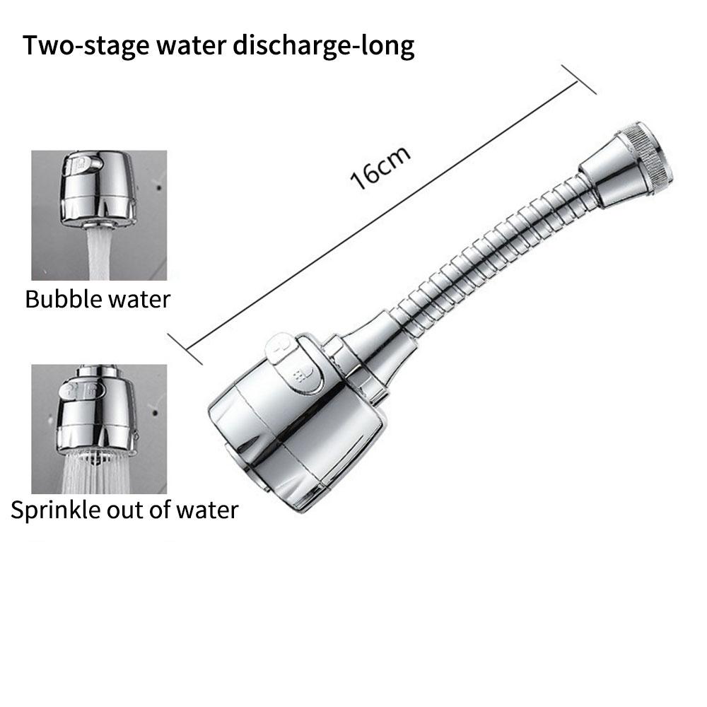 Universal Rotatable Kitchen Faucet Adapter Shower Head Bathroom Water Saving Tap Aerator Diffuser Nozzle Splash Filter Bubbler