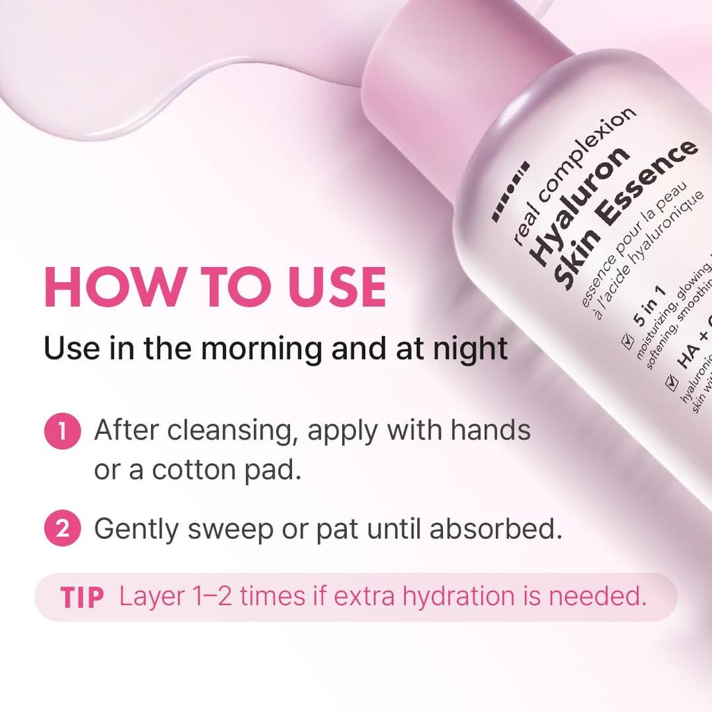 [HANSKIN Official] Real Complexion Hyaluronic Acid Skin Essence