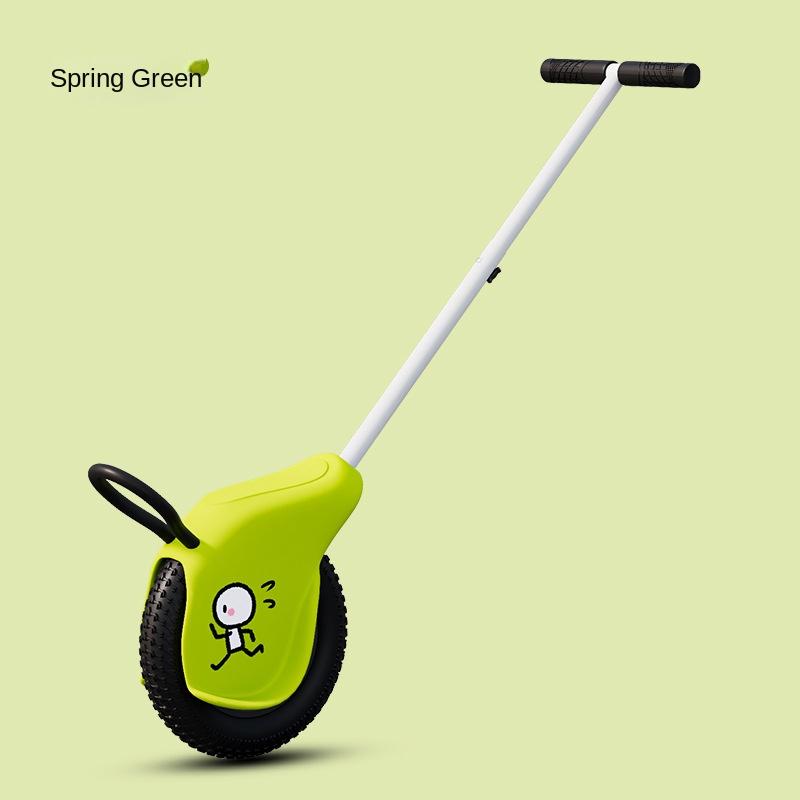 Kids Paternity Outdoor Hillside Beach Unicycle for Mountain Children's Hand Propelled Unicycle with 1Wheel for Ages 5 To 7 Years