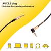 1 Stück Klinke 3,5 mm Stecker auf Stecker Auto Aux Kabel Aux Audiokabel 3,5 mm Lautsprecherkabel für Aux-Kabel Kopfhörer