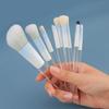 10 gradual change blue loose powder brush eyeshadow brush blush brush smudge brush grooming cover brush eyeliner brush now