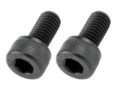 POSH 920510-K2 Motorradzubehör, Kappenbolzen, Edelstahl, Schwarz, 2 Stück