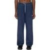 DIESEL Knitted Sweatpants Men's Blue A0392409C30