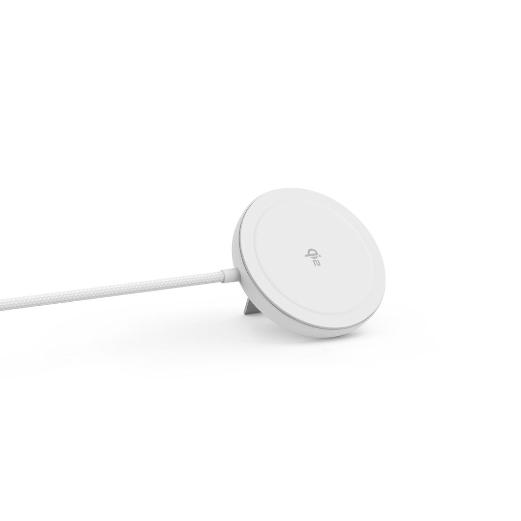YF-M3C For iPhone 12-16 Series Qi2 15W Magnetic Wireless Charger Aluminum Alloy Charging Pad with Bracket