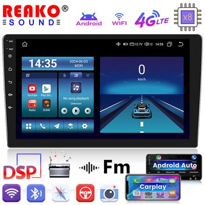 2 din 9 zoll Android 8-core 4G Carplay Auto Radio Multimedia Player Navigation GPS Stereo Für VW Ford nissan Kia Honda Toyota