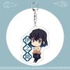 Anime Demon Slayer Keychain Acrylic Pendant Cartoon Accessory Dropshipping Support Custom Bulk Order Gift for Fans