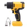 Cordless Heat Gun Fit for DCB206 20V Battery 122 Fahrenheit  1022 Fahrenheit  Hot Air Gun With Digital LCD Display