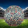 Football United F.C Print Size 5 Soccer Ball, PU Wear Resistant Football for Match Training and Daily Practice, Birthday Gift for Soccer Fans