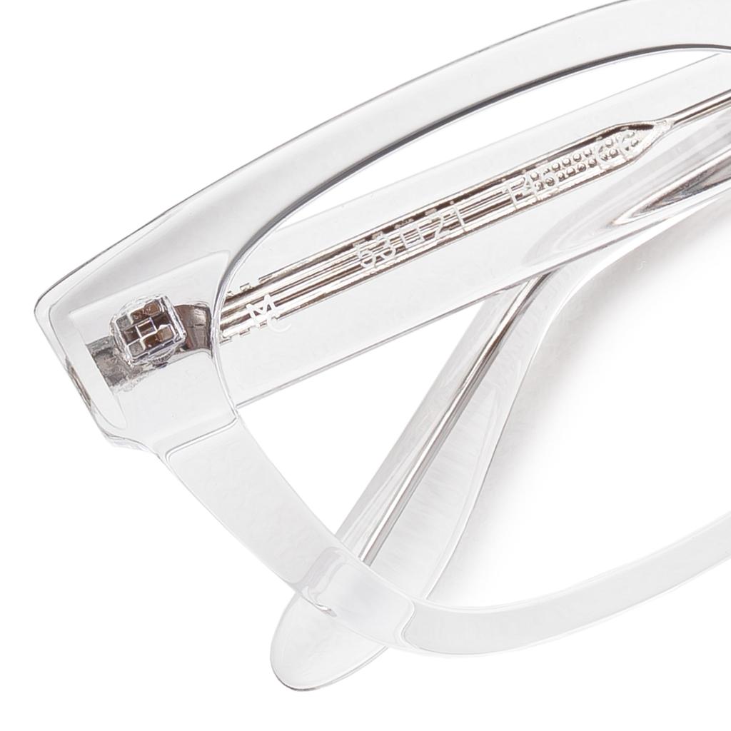 Modern Classic Atlas Standard UV Modakura X Blue Light Sabae Design Brand [MODERN CLASSIC] Sunglasses, Protection, Unisex, (Clear Clear), UV400, Cut,