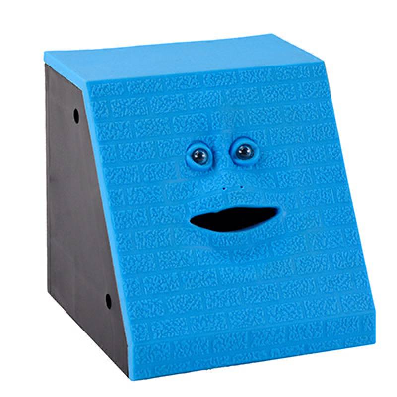 Face Piggy Bank Sensing Money Eating Monkey Mouth Can Move Gifts Childrens