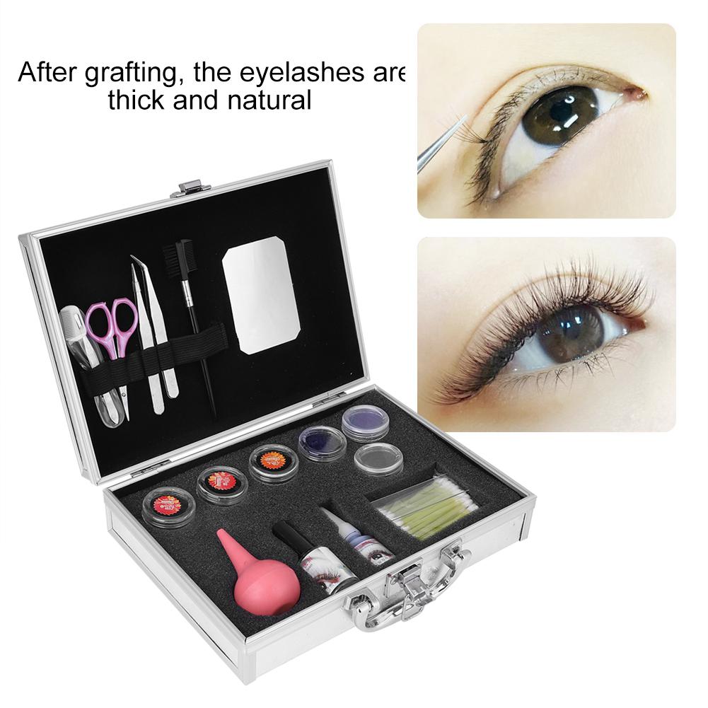 Cheap Makeup False Eyelash Extension Starter Practice Pro Kit Beginner