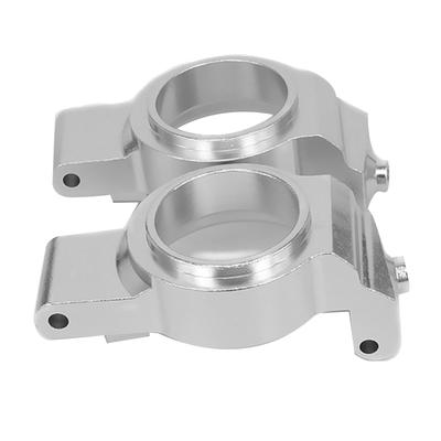 C-Convenient-Caster Blocks Front C-Hub Carrier For 1/5 Traxxas X-MAXX Rc Hobby Car Parts Accessories ,Silver