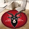 1 alfombrilla para silla de oficina con símbolo de Baphomet, perfecta para decorar sillas de oficina, salas de estar o dormitorios