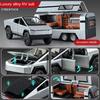 1/32 Cyber Toy Truck Pickup Trailer Alloy Car Model Diecasts Metal Toy Off-Road Vehicles Truck Model Sound And Light Kids Gifts