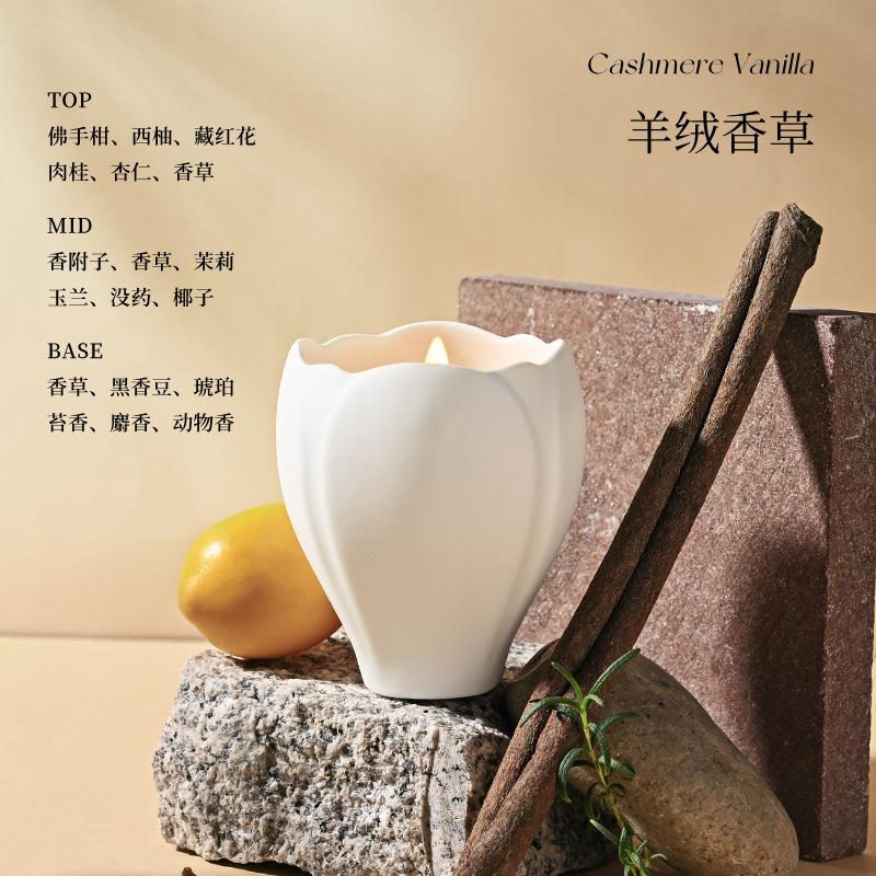 

Natural Soy Enchanted Earth Candle Nature Inspired Aromatherapy Stress Relief Spa Candle Gift ваниль