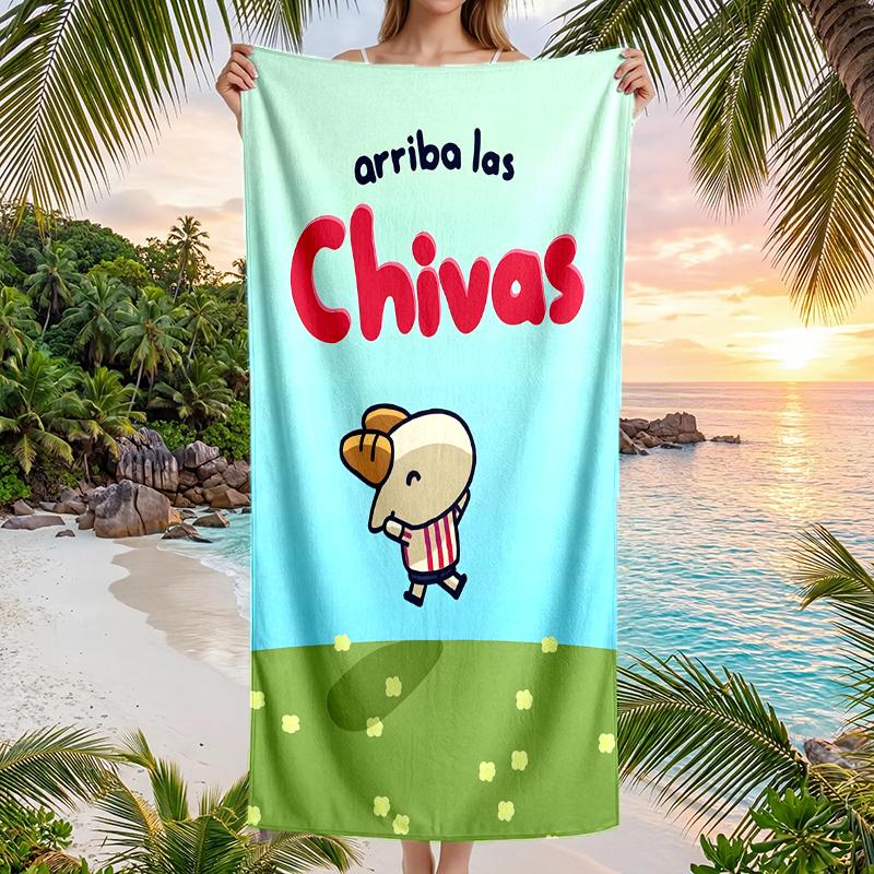 Usa Fc Fashion Beach Towel: Ideal for Summer Adventures Soft, Absorbent and Quick Drying Suitable for Swimming and Bathing