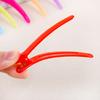 5pcs Korean Version of Cute Candy-colored Jelly Hairpin, Bangs Edge Clip, Crocodile Clip, One-word Clip, Duck Bill Clip, Pointed Mouth Clip.
