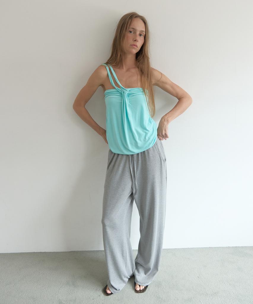 Asula Lazy Sweat Pants - Long (Melange Grey)