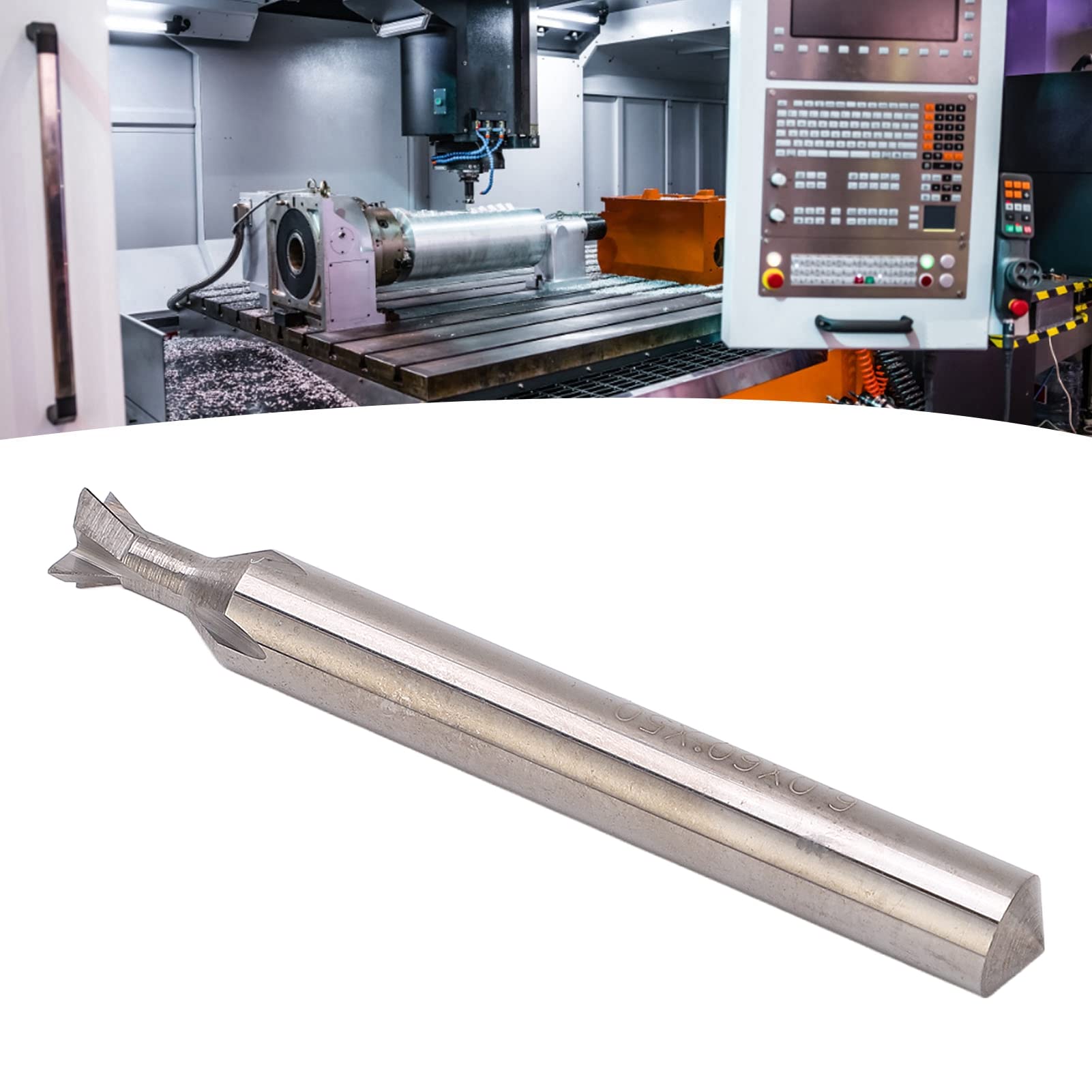 

Dovetail Dovetail Milling End Dovetail Milling 50mm Dovetail Joint Router Solid Woodworking Cutter Cutter, Double-Edged Cutter, Mill, Cutter, 4-Flute,