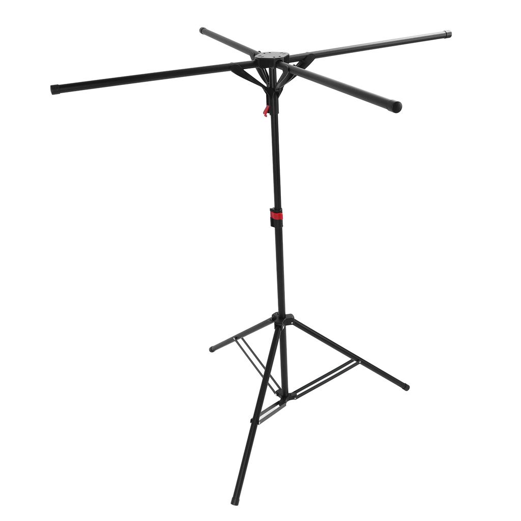 Tripod Clothes Drying Rack Carbon Steel Foldable Windproof Portable Floor Standing Laundry Drying Rack for Indoor Apartment Balcony