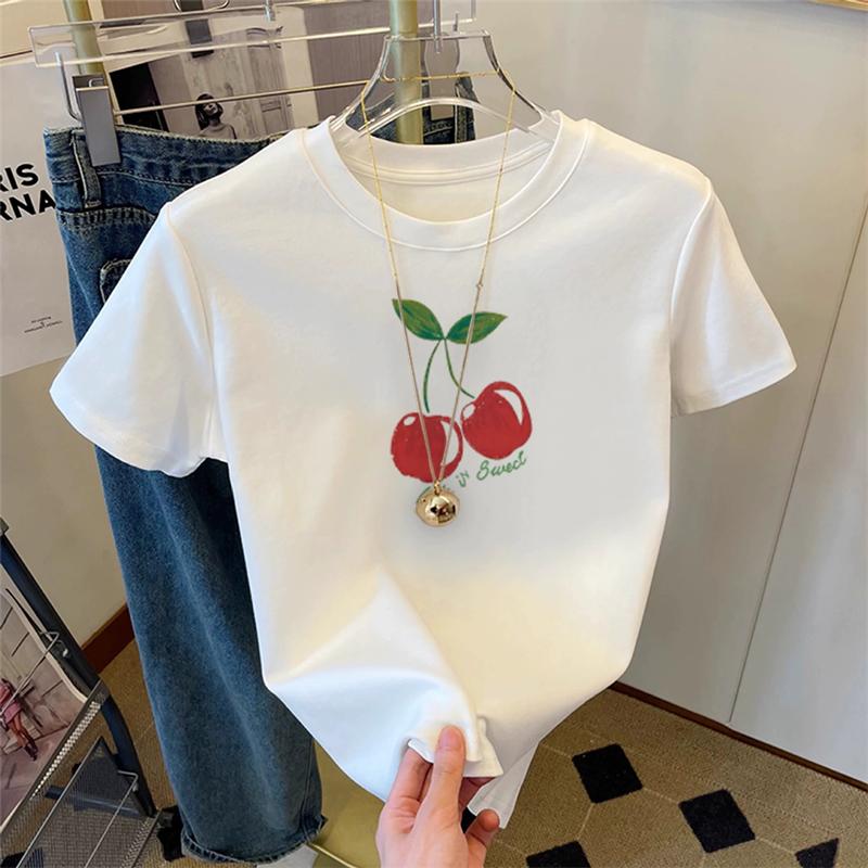 

Летняя Свободная Женская Футболка Высокого Качества с Круглым Вырезом и Буквенным Принтом, с Коротким Рукавом, Женская Повседневная Футболка с Коротким Рукавом CCXX197 XXXL белый