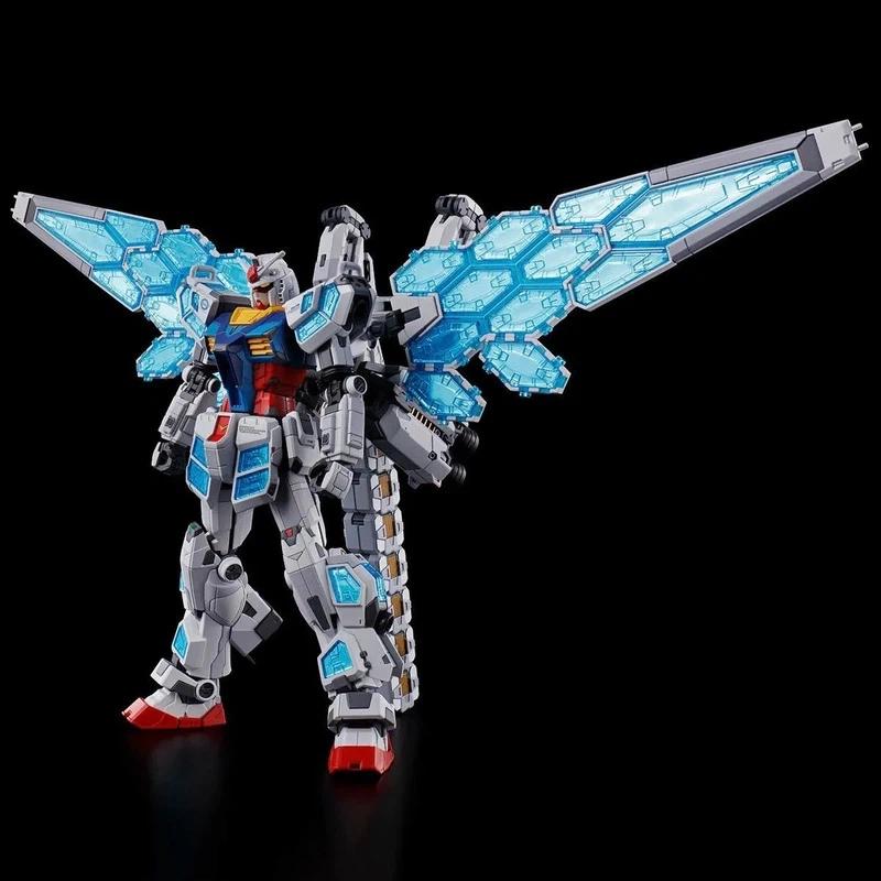 New Hg 1/144 Rx-78F (Ex-001 Glass Feather Equipment) Osaka Expo Yokoham Assembly Model Kit Action Figures Collectable Toys