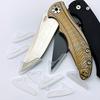 Set di 50 Pezzi Copri Lama per Coltello da Chef in Plastica Anti-Graffio Manicotti per Coltelli